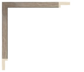Antik sølv liste m/sort næse,15 x 30 mm UDGÅR