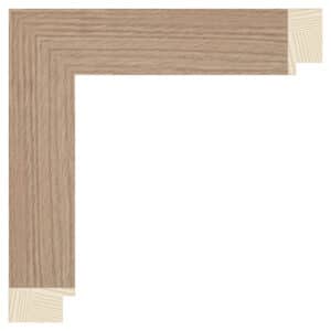 Eg finér liste, 38 x 20 mm