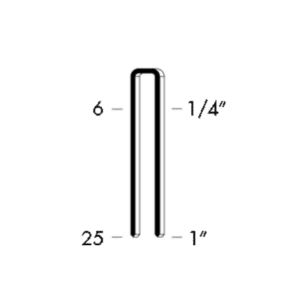 Klammer: 4 mm bred x 14 mm høj