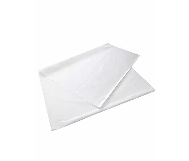 Silkepapir hvid, ark 60 x 80 cm