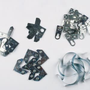Tilbehør til aluminiumslister