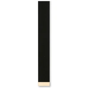 Sort distanceliste træstrukt. 5 x 15 mm