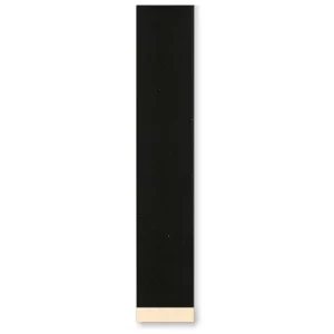 Sort distanceliste træstrukt. 5 x 20 mm