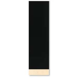 Sort distanceliste træstrukt. 5 x 30 mm