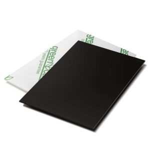 Satin black 203 x 305 cm x 3 mm